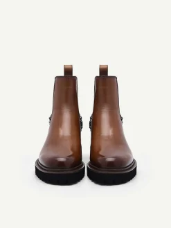 Leather Sistrah Boots<PEDRO New