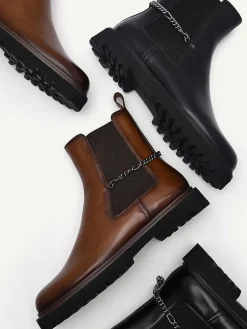 Leather Sistrah Boots<PEDRO New