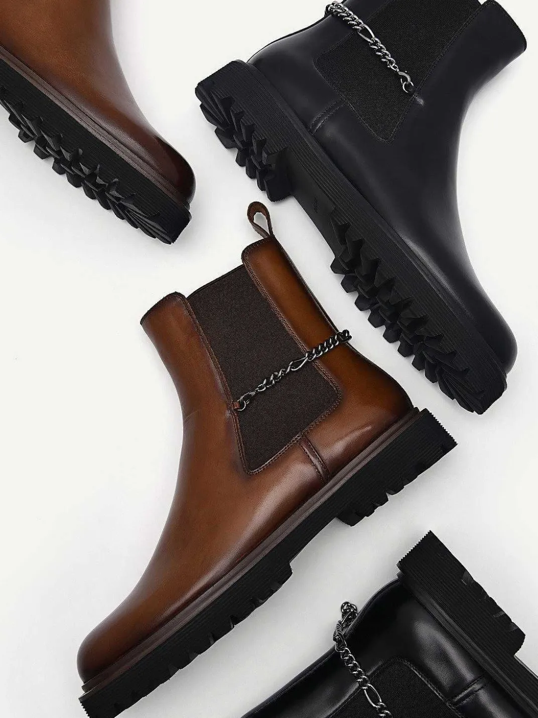 Leather Sistrah Boots<PEDRO New