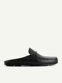 Leather Slip-On Driving Shoe<PEDRO