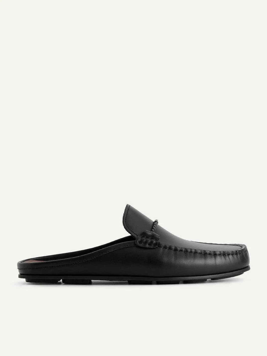 Leather Slip-On Driving Shoe<PEDRO