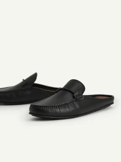 Leather Slip-On Driving Shoe<PEDRO