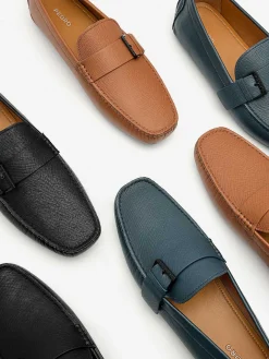 Leather Strap Driving Shoes<PEDRO Outlet