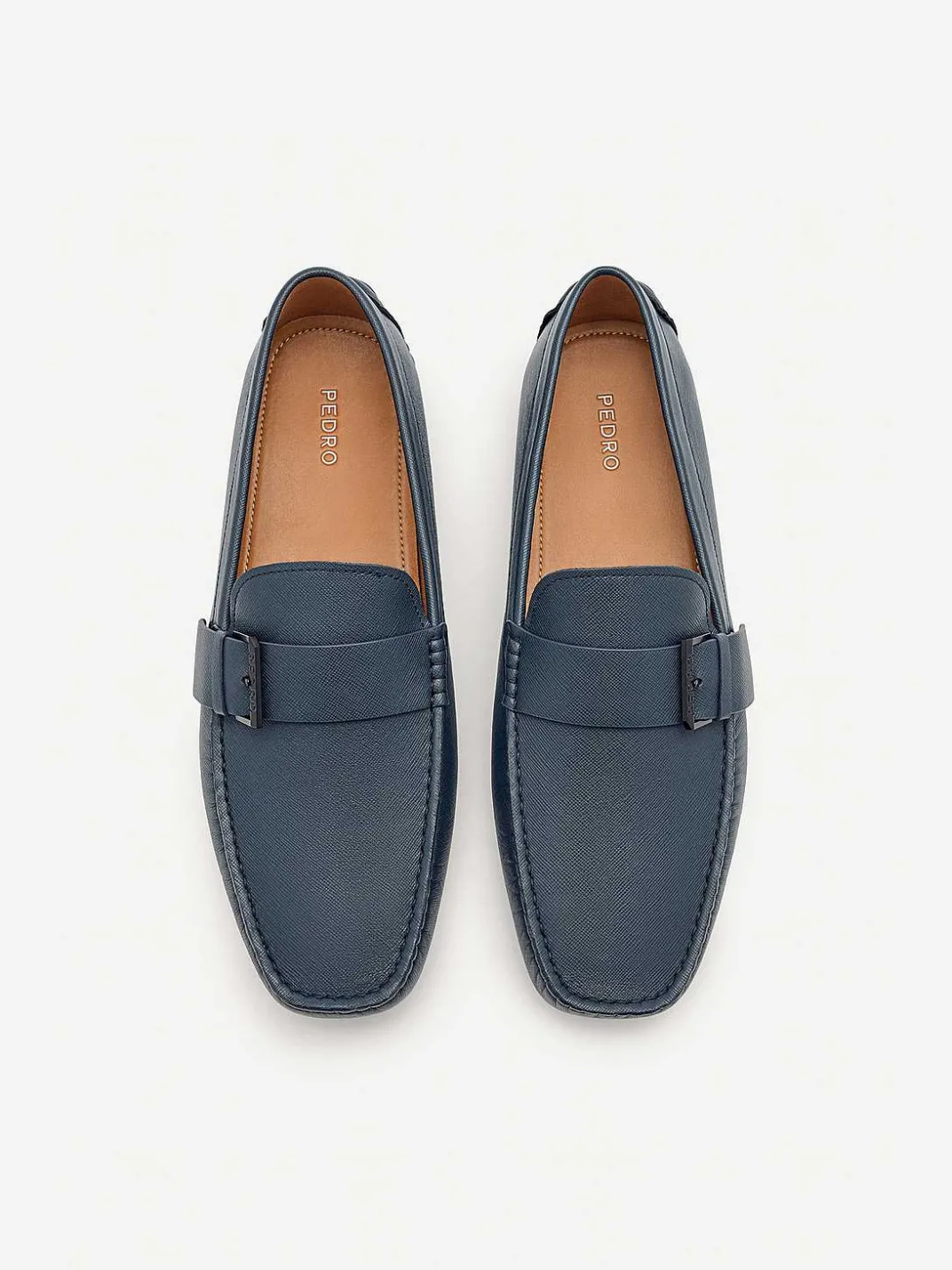 Leather Strap Driving Shoes<PEDRO Outlet