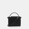 Leather Structured Sling Bag<PEDRO