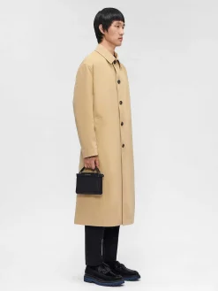 Leather Structured Sling Bag<PEDRO