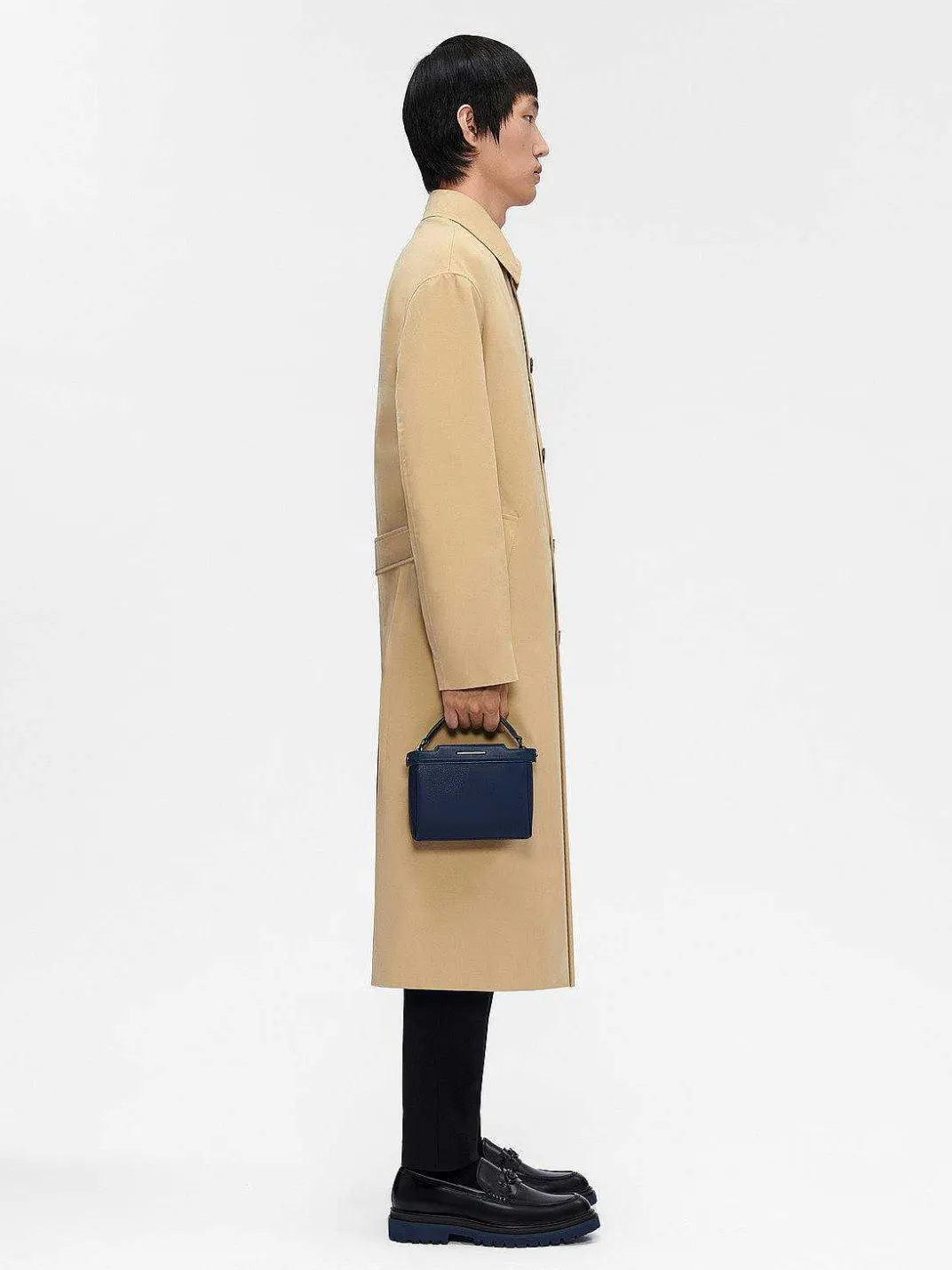Leather Structured Sling Bag<PEDRO Online