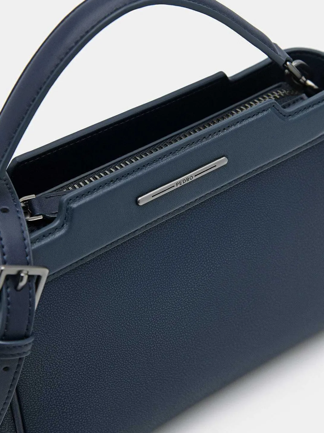 Leather Structured Sling Bag<PEDRO Online