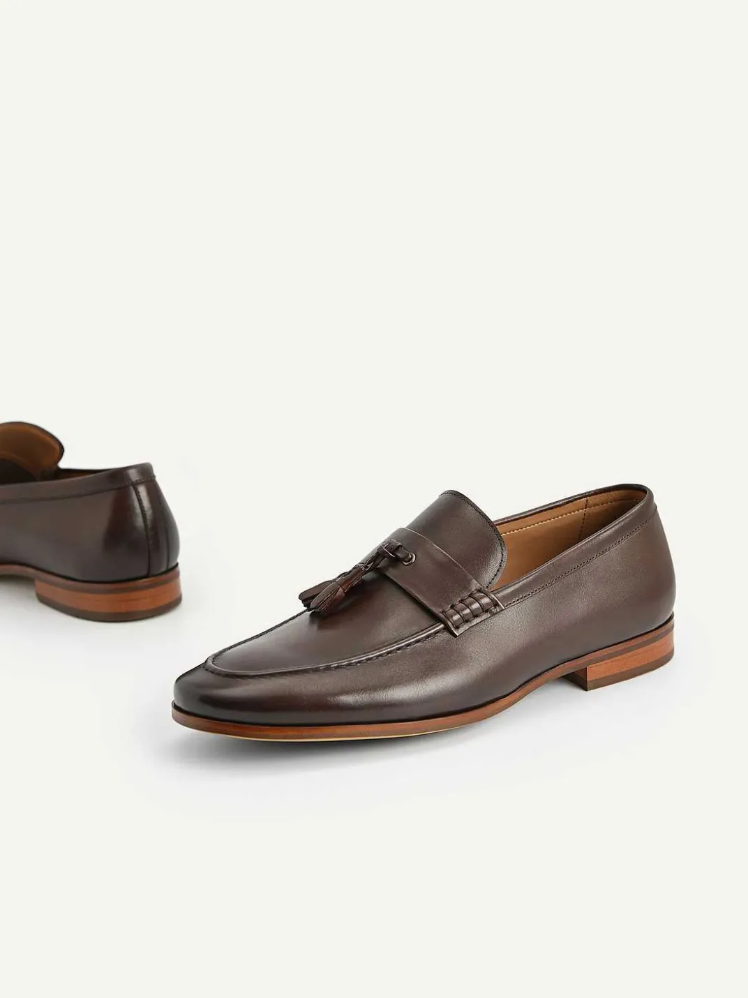 Leather Tasselled Loafers<PEDRO Sale