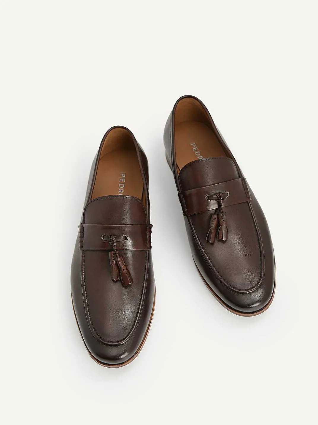 Leather Tasselled Loafers<PEDRO Sale