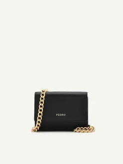 Leather Tri-Fold Wallet<PEDRO Discount