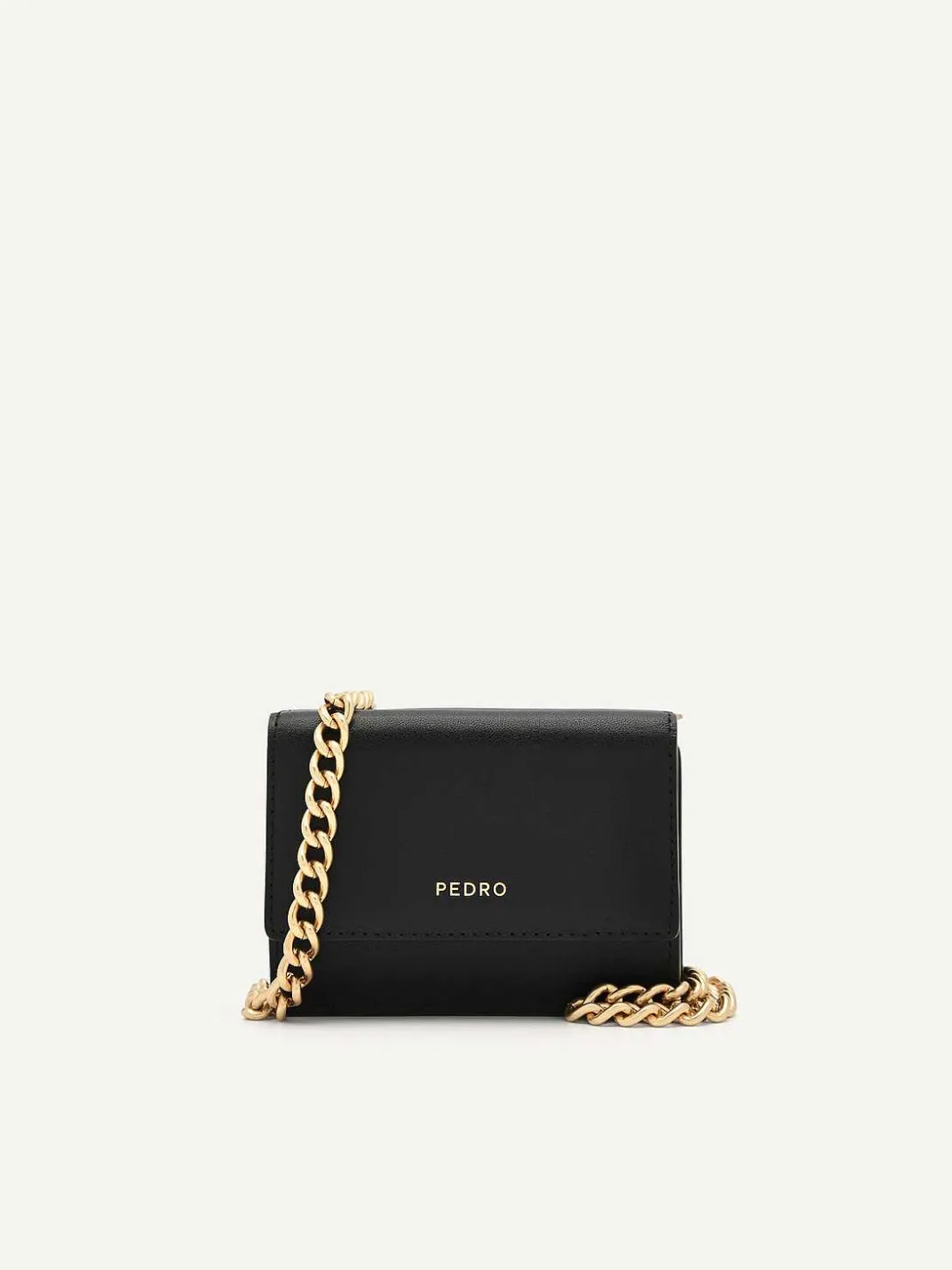 Leather Tri-Fold Wallet<PEDRO Discount