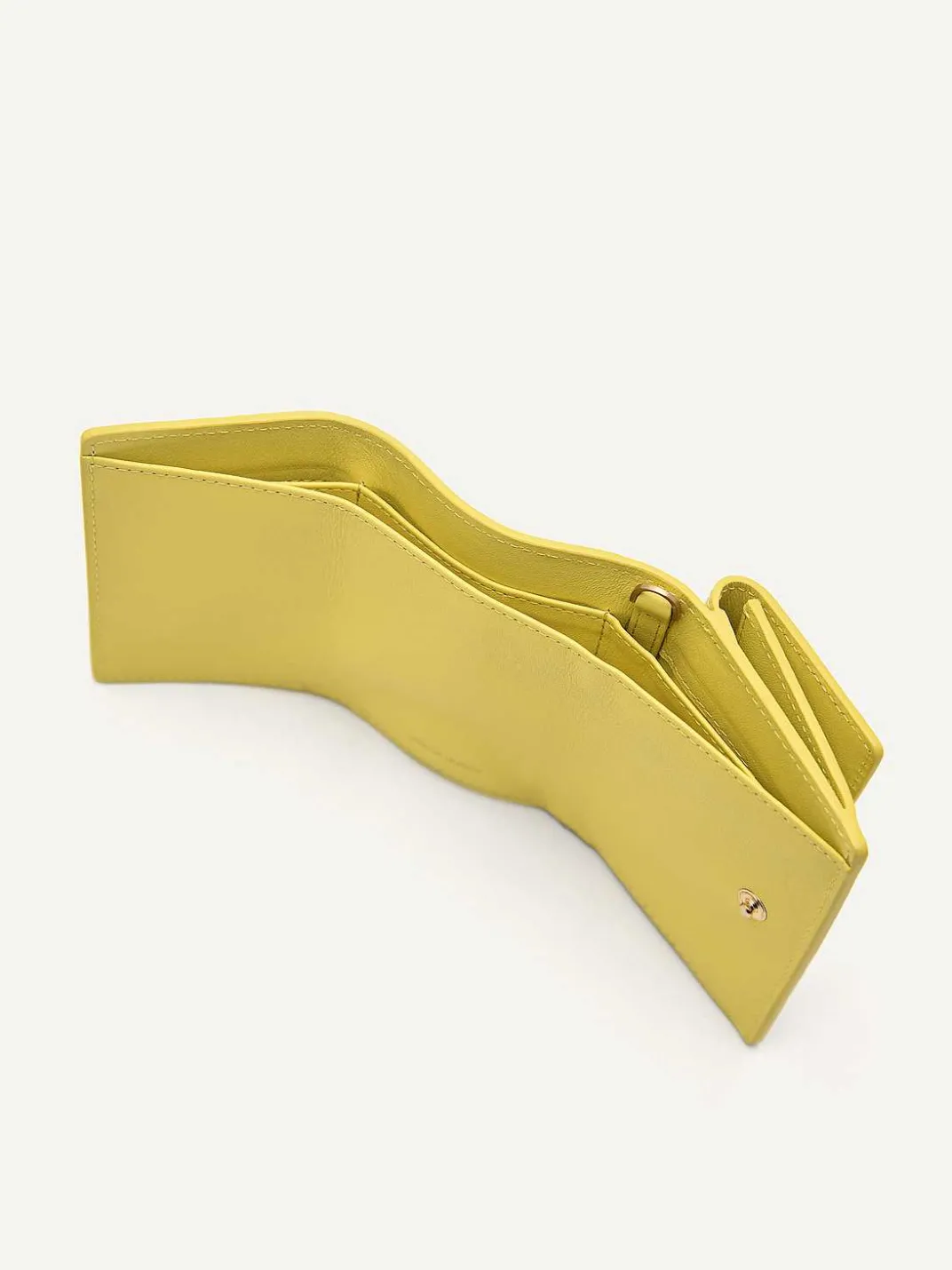 Leather Tri-Fold Wallet<PEDRO Discount