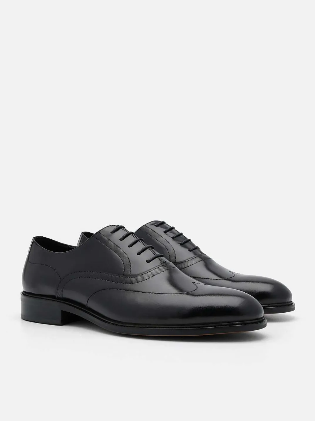 Leather Wingtip Oxford Shoes<PEDRO Hot