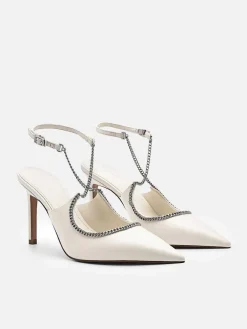 Lia Leather Heel Pumps<PEDRO
