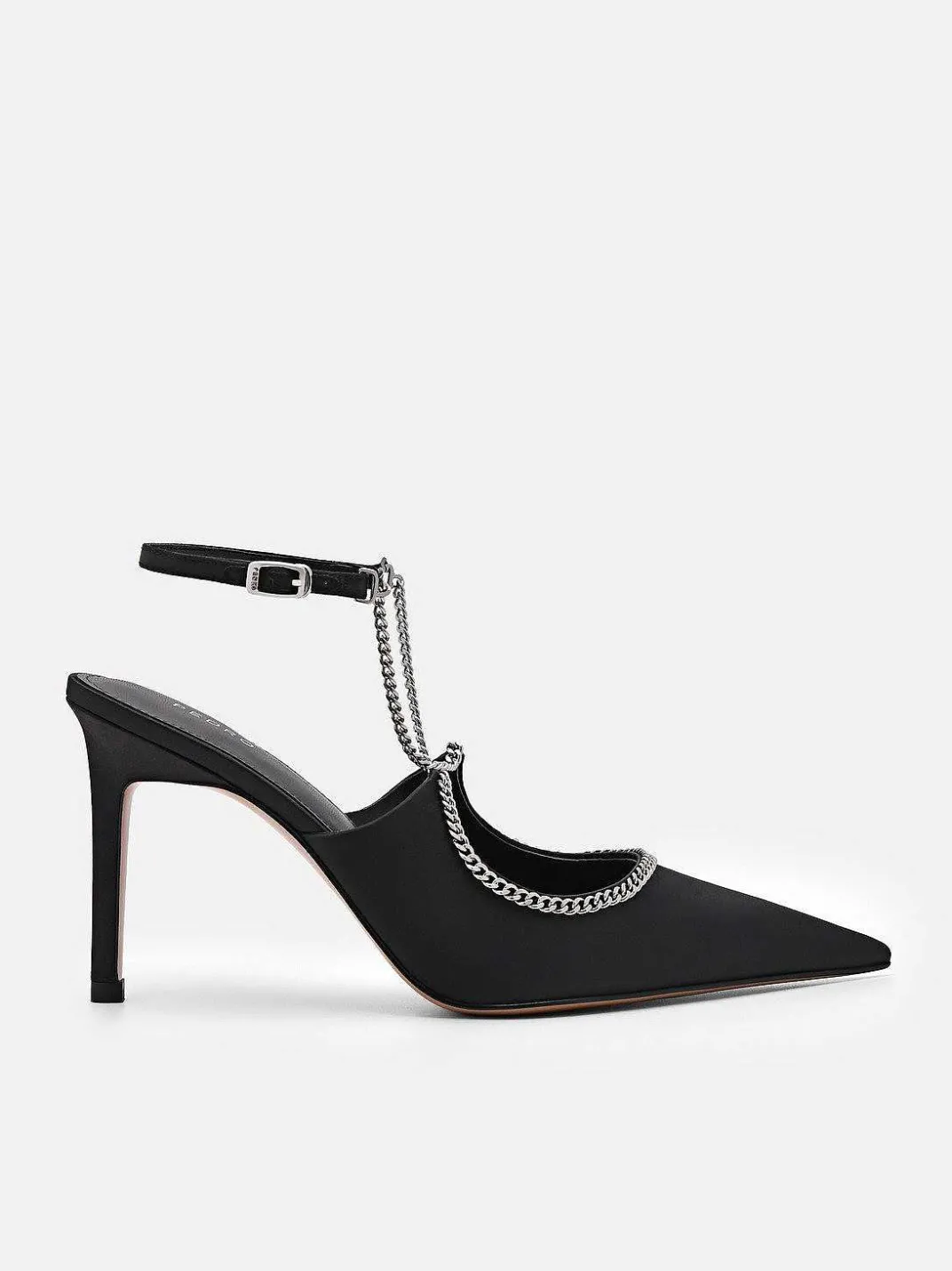 Lia Satin Heel Pumps<PEDRO Best