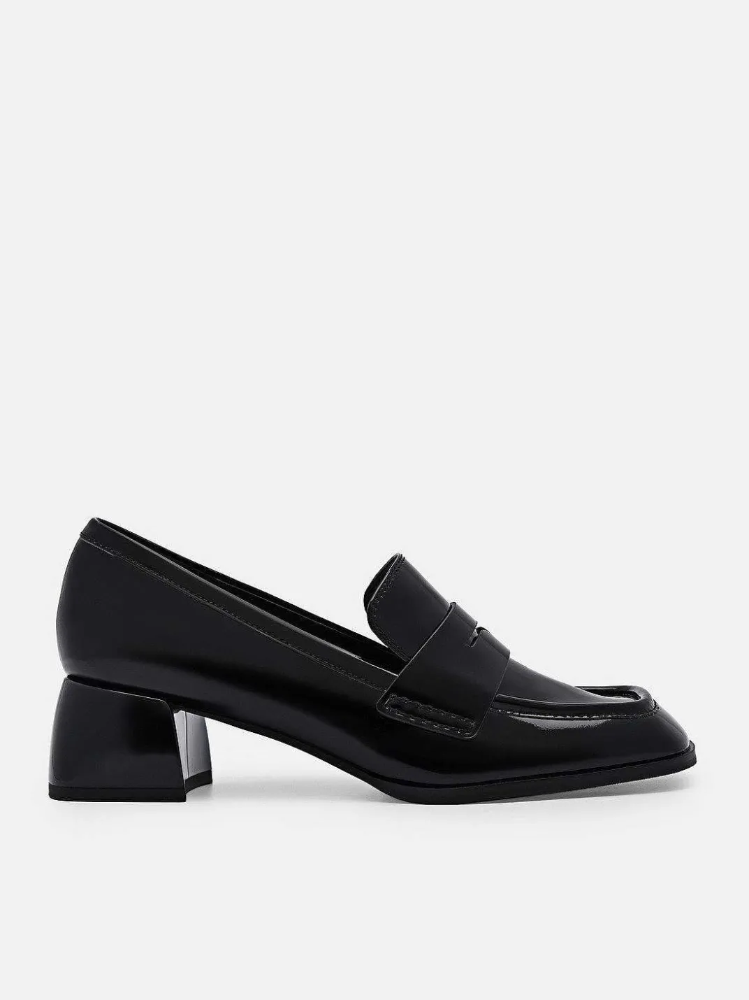 Maggie Leather Heel Loafers<PEDRO Sale