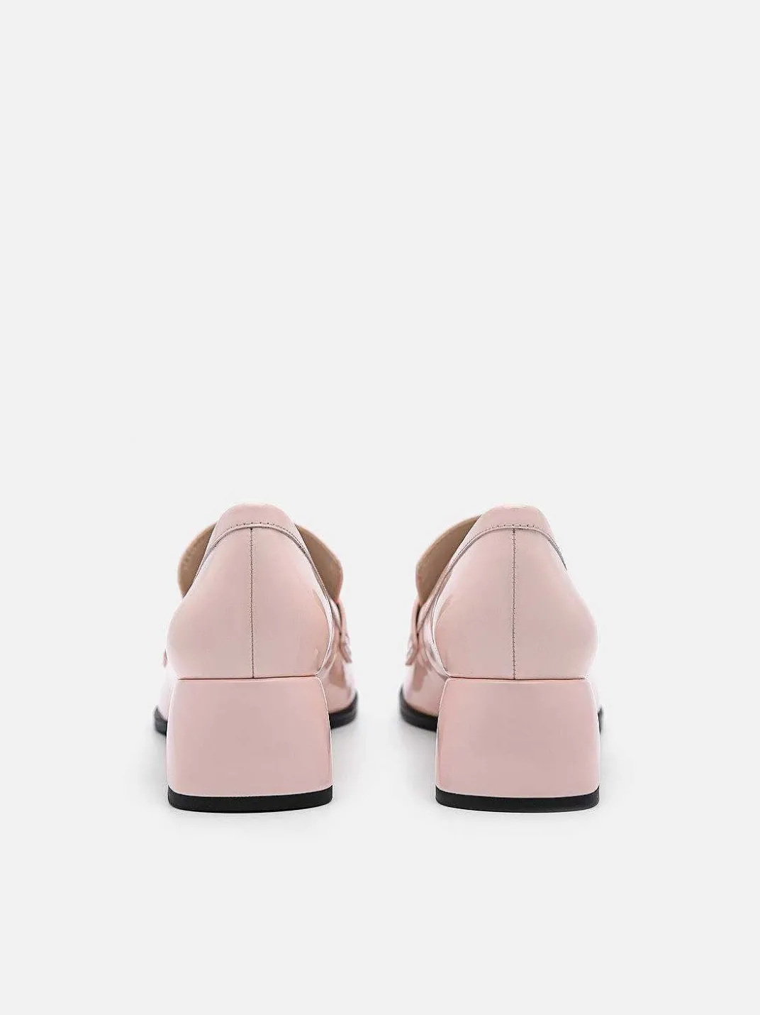 Maggie Leather Heel Loafers<PEDRO Best