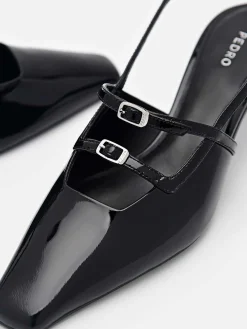 Maggie Leather Pumps<PEDRO New