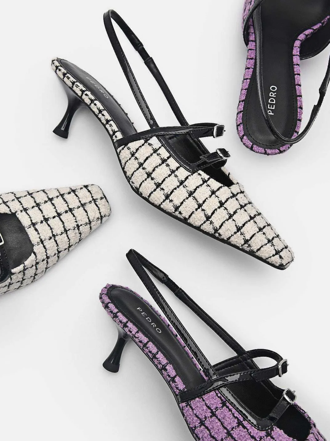 Maggie Tweed Pumps<PEDRO Clearance