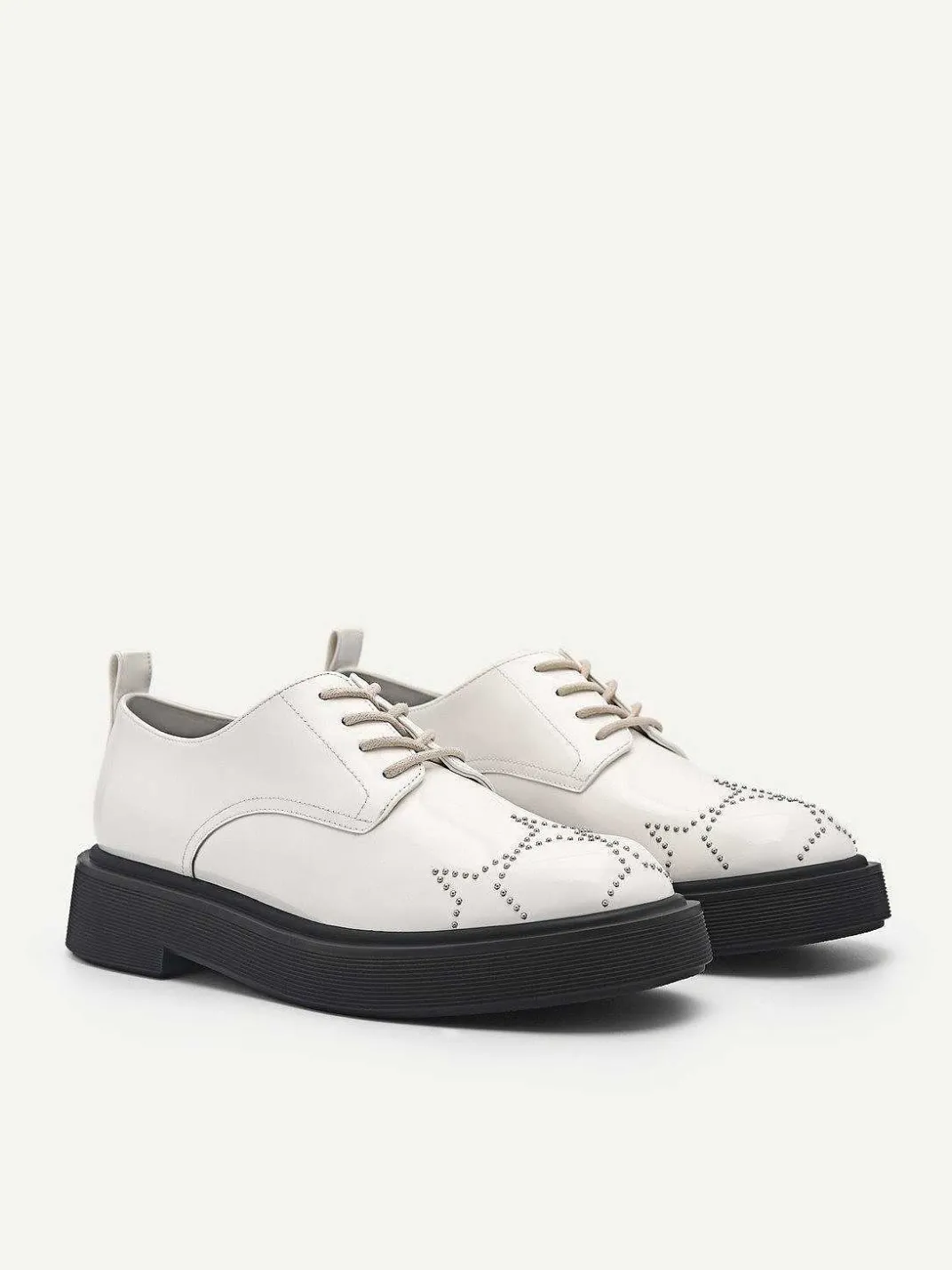 Maisie Leather Derby Shoes<PEDRO Discount