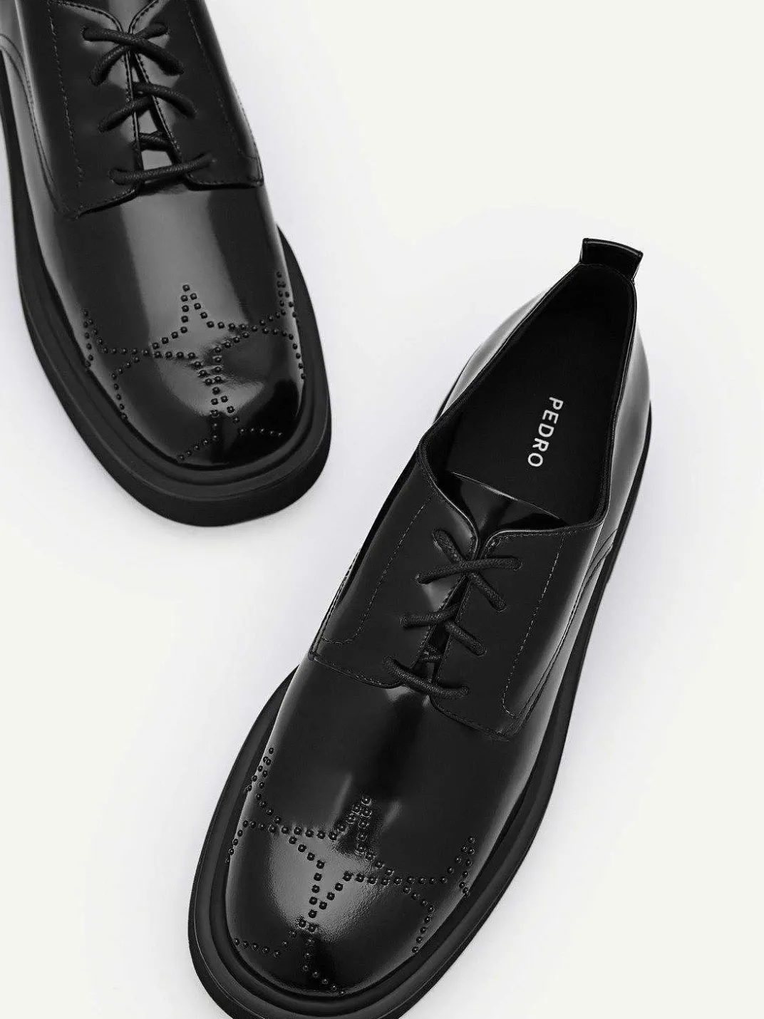 Maisie Leather Derby Shoes<PEDRO