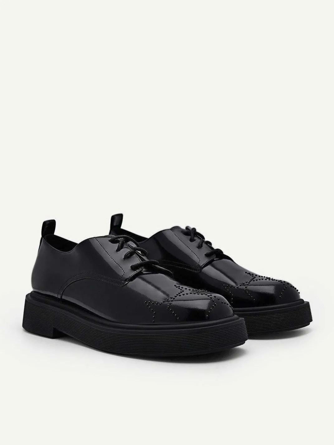Maisie Leather Derby Shoes<PEDRO