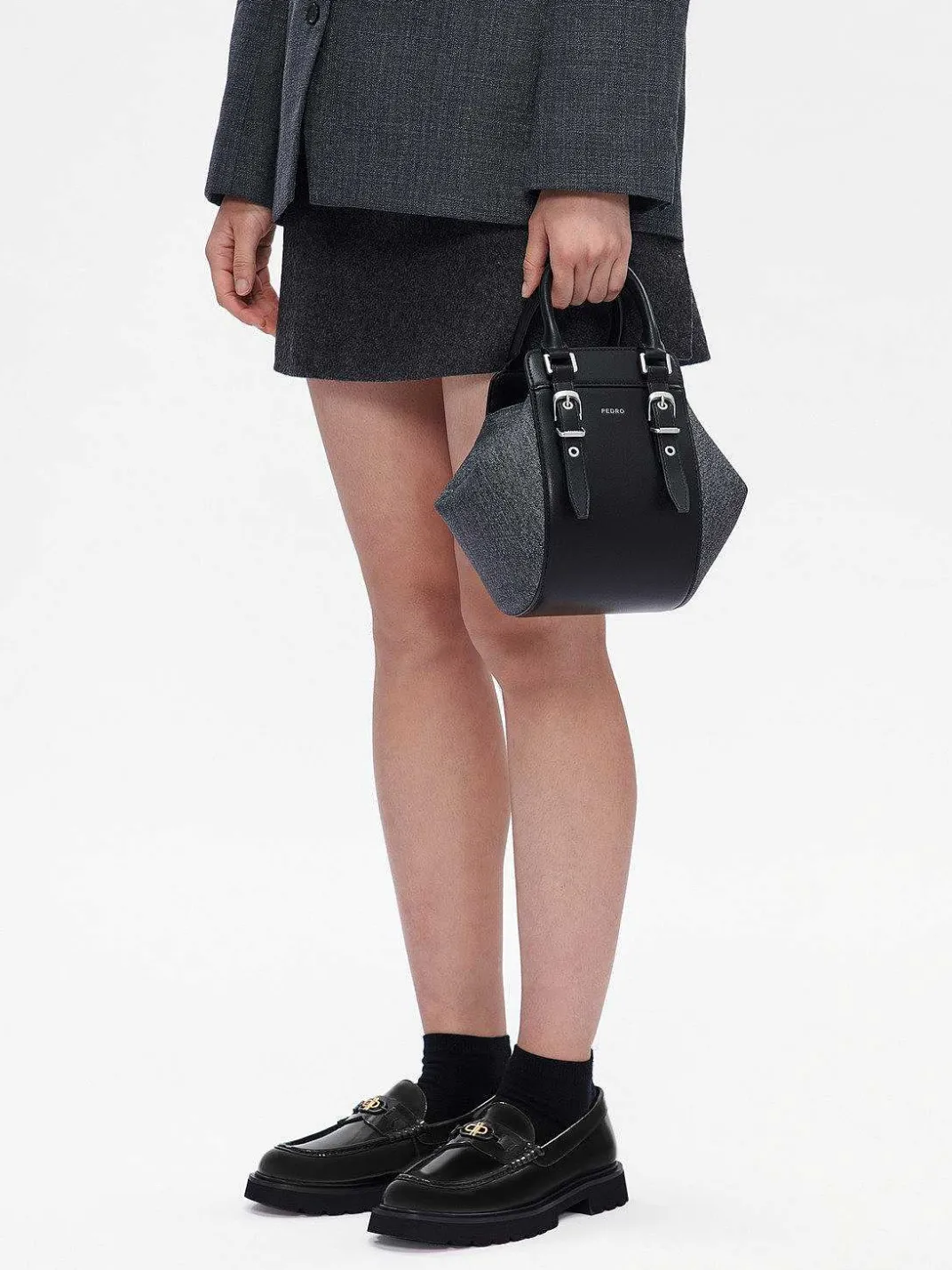Mara Geometric Handbag<PEDRO Hot
