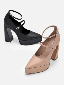 Mara Leather Pumps<PEDRO