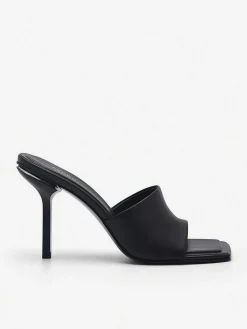 Maria Leather Heel Sandals<PEDRO New