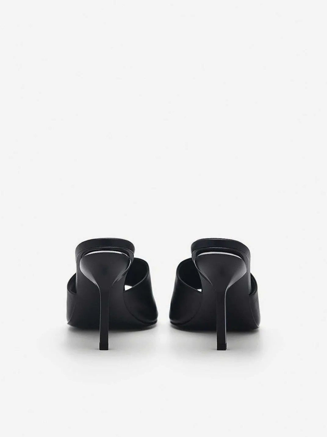 Maria Leather Heel Sandals<PEDRO New