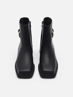 Marion Leather Ankle Boots<PEDRO