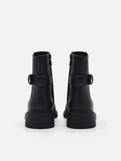 Marion Leather Ankle Boots<PEDRO