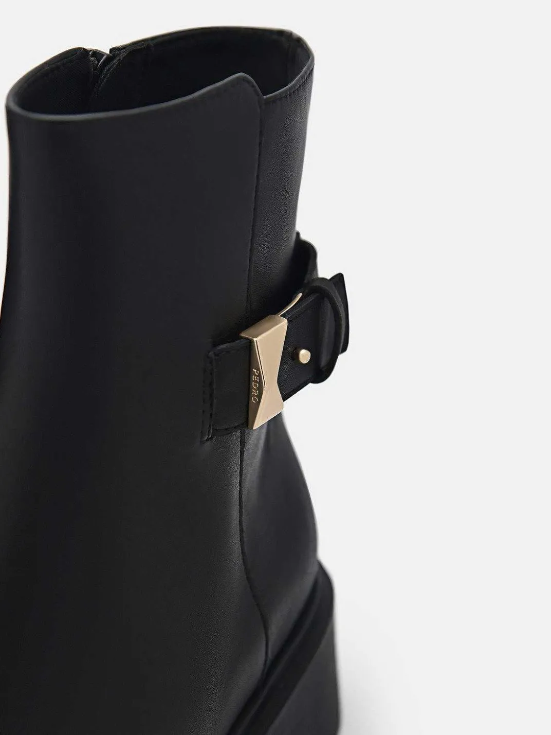 Marion Leather Ankle Boots<PEDRO