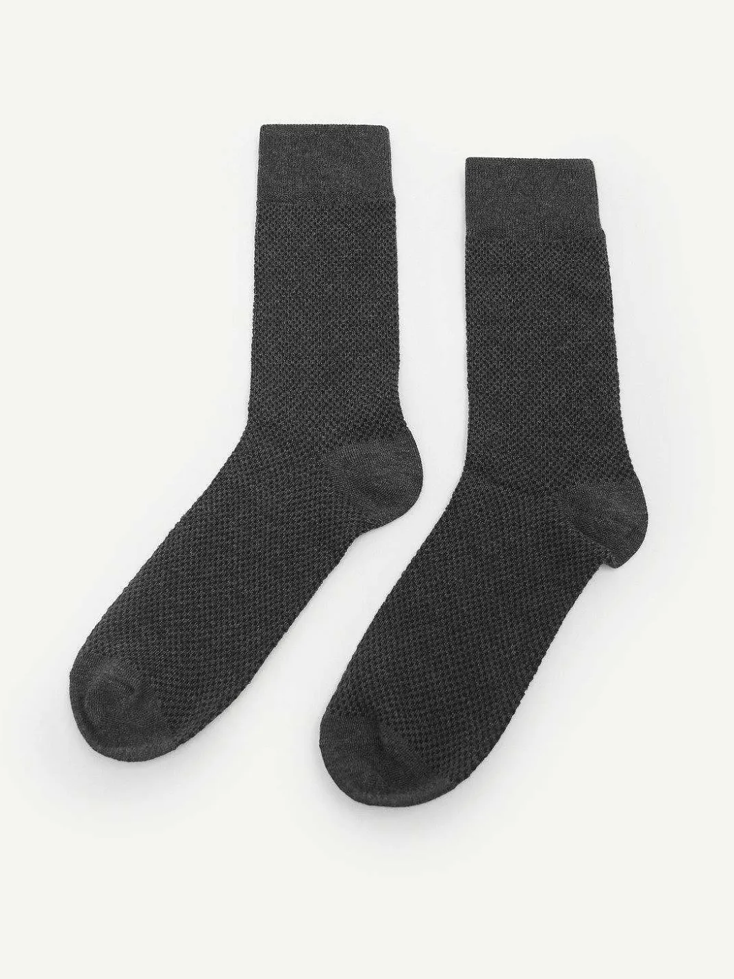 Men'S Textured Cotton Socks<PEDRO Sale
