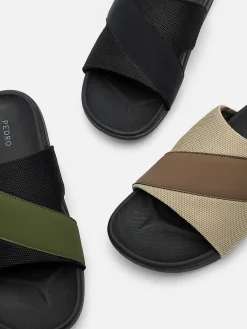 Mesh Slide Sandals<PEDRO Outlet