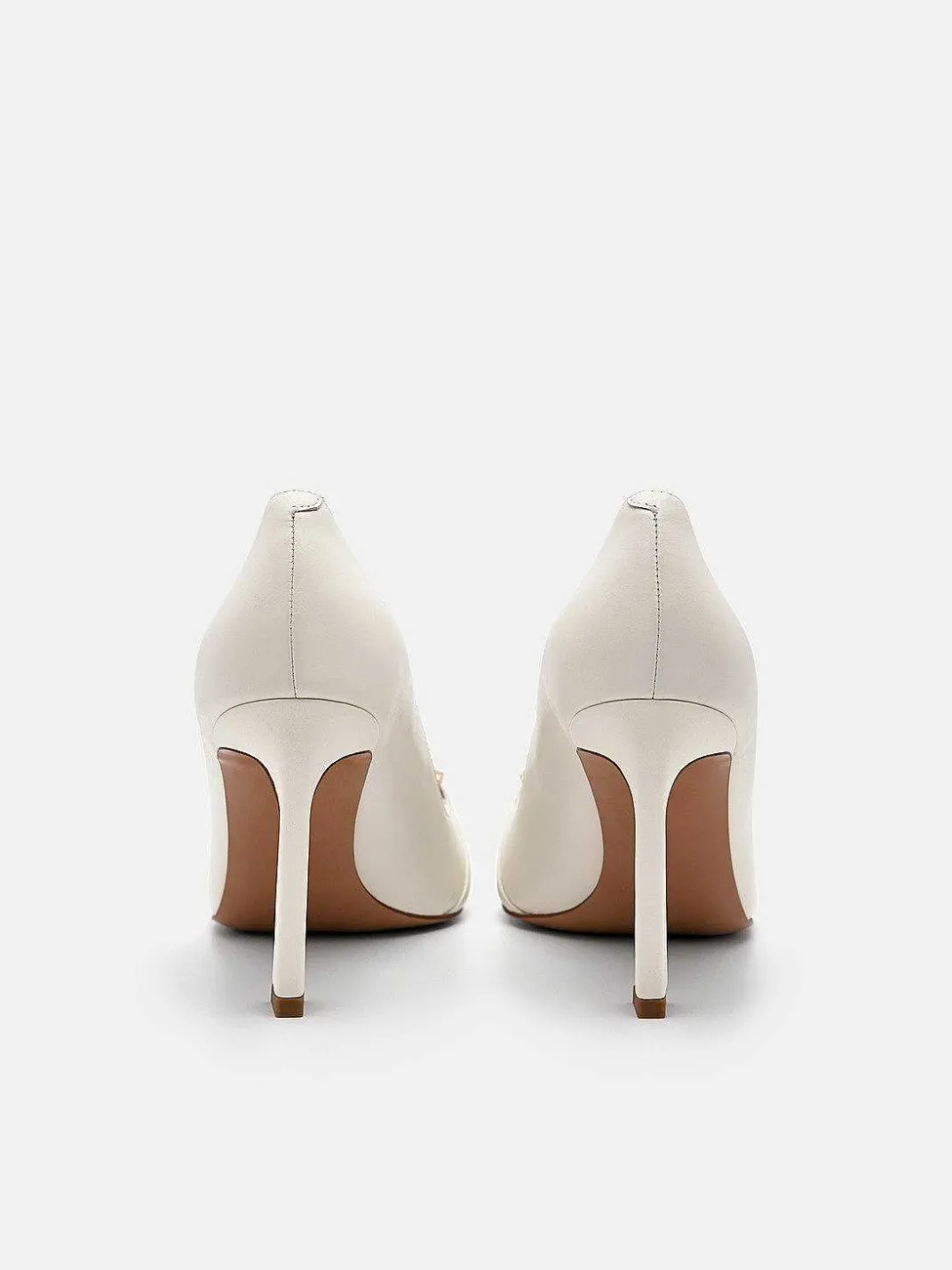 Mia Leather Heel Pumps<PEDRO New