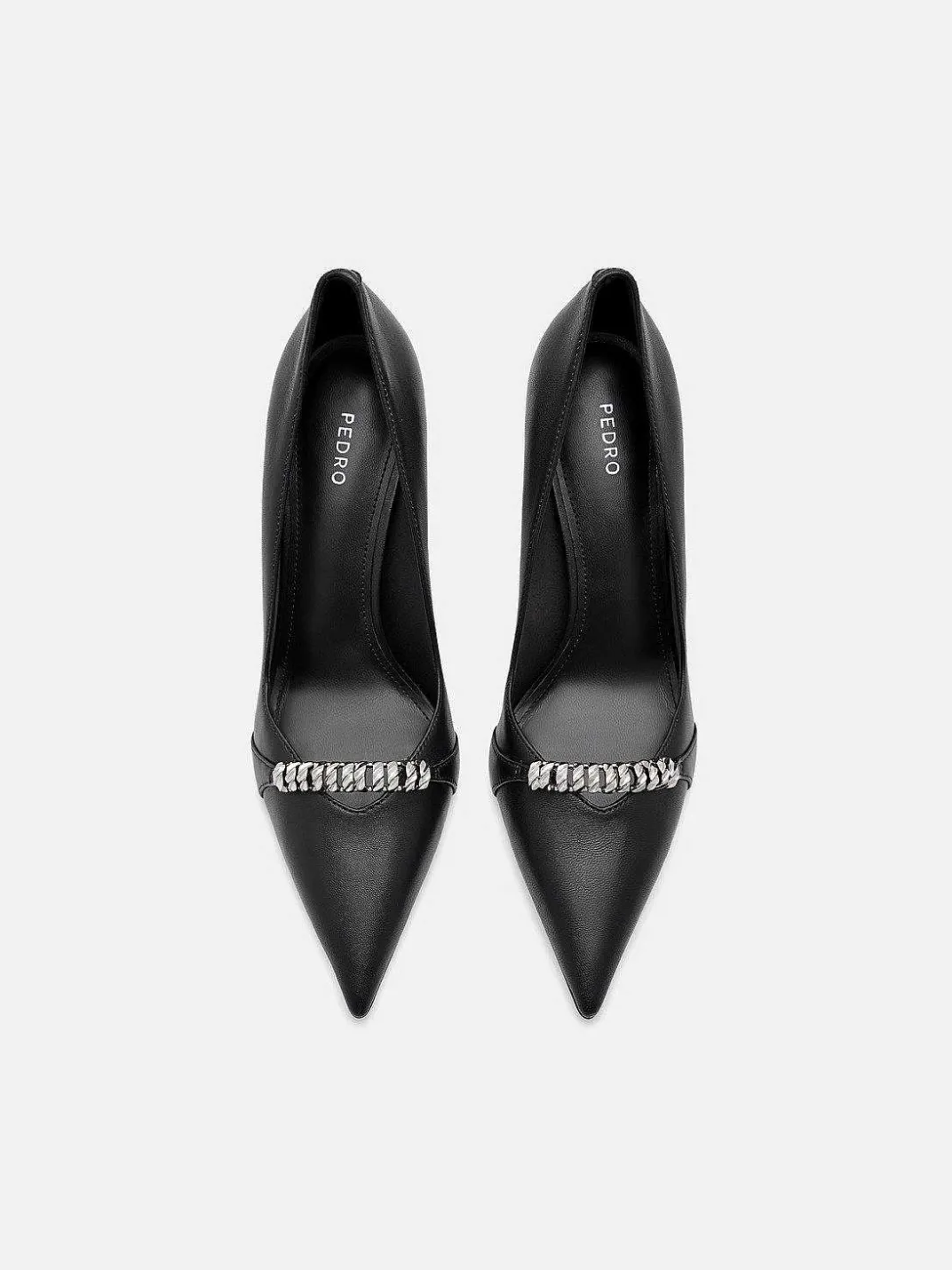Mia Leather Heel Pumps<PEDRO Clearance