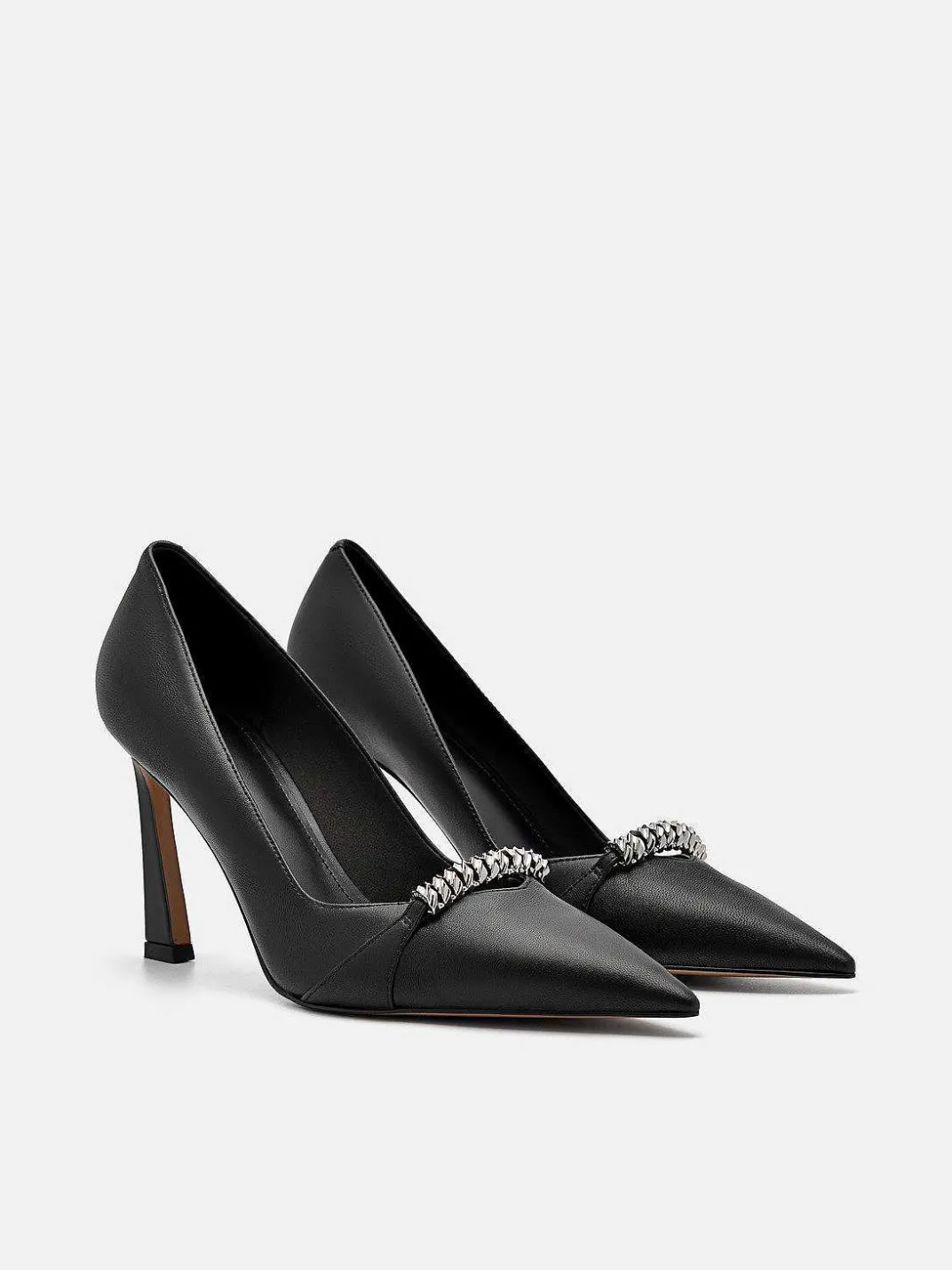 Mia Leather Heel Pumps<PEDRO Clearance