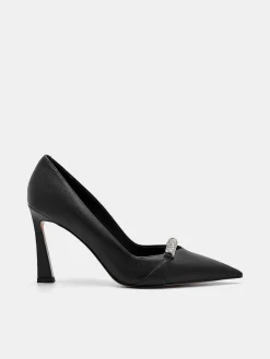 Mia Leather Heel Pumps<PEDRO Clearance