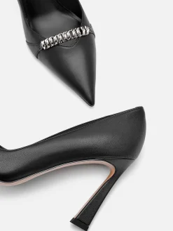 Mia Leather Heel Pumps<PEDRO Clearance