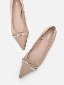 Mindy Satin Ballet Flats<PEDRO Online