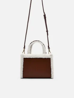Mini Quilted Faux Fur Handbag<PEDRO Discount
