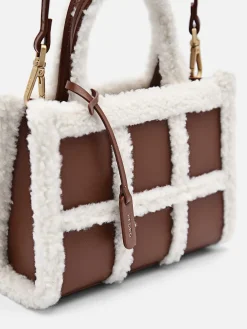 Mini Quilted Faux Fur Handbag<PEDRO Discount