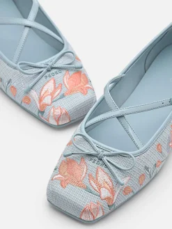 Nica Fabric Ballerina Flats<PEDRO Discount