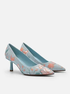 Nica Fabric Heel Pumps<PEDRO Clearance