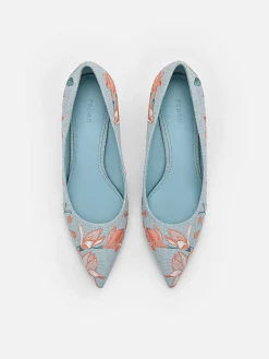 Nica Fabric Heel Pumps<PEDRO Clearance