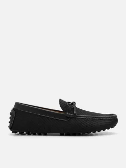 Nylon Bow Driving Shoes<PEDRO