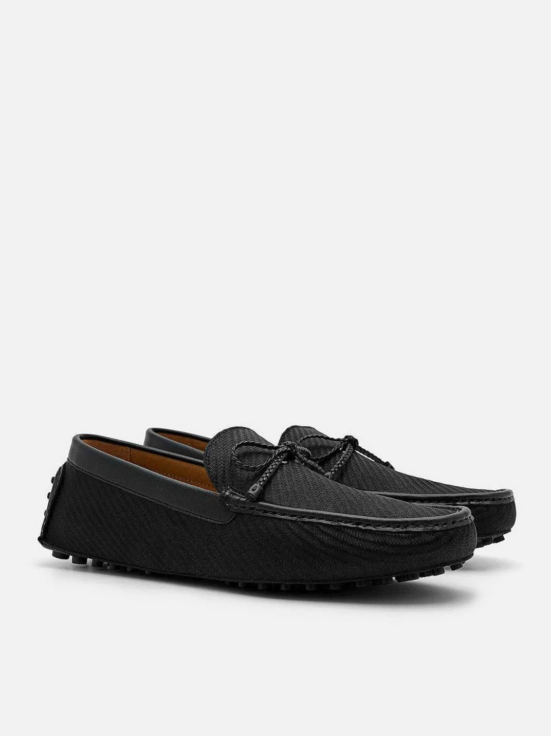 Nylon Bow Driving Shoes<PEDRO