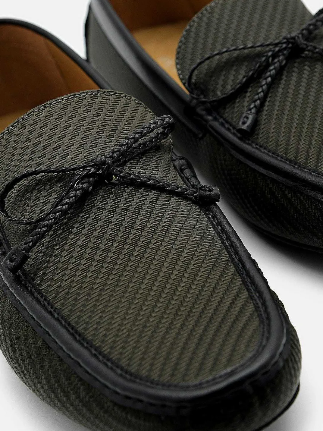 Nylon Bow Driving Shoes<PEDRO Outlet